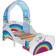 Hello Home Unicorn & Rainbow Toddler Bed with Light up Canopy & Storage Drawer 30.3x55.9"