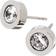 Edblad Stella Studs - Silver/Transparent