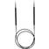 Knitpro Karbonz Fixed Circular Needles 100cm 3mm