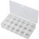 Tru COMPONENTS E-107 Scatola minuteria (L x L x A) 210 x 112 x 30 mm Scomparti: 18 suddivisione fissa Contenuto 1 pz