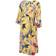 Mamalicious Printed Maternity Dress Yellow/Super Lemon (20009513)