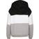 Urban Classics Oversized 3-Tone Hoody - Blk/Wht/Gry