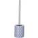 Wenko Lorca Brosse WC Noire Ø 10 x 39 cm Bleu