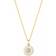 Georg Jensen Daisy Small Necklace - Gold/Diamonds