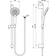 Ideal Standard Idealrain Evo Jet (B1761AA) Krom, Vit