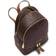 Michael Kors Rhea Medium Logo Backpack - Brown