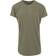 Urban Classics Long Shaped Turnup T-shirt - Olive