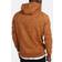 Urban Classics Imitation Suede Hoodie - Toffee