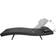 tectake Bain De Soleil Oceane 5 Positions Cadre En Aluminium