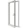 NorDan Ntech Aluminium Sidohängt fönster 3-glasfönster 90x200cm