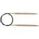 Knitpro Basix Birch Fixed Circular Needles 80cm 4mm