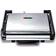 Tefal Grill Multifunción Inicio GC241D Potencia de 2000 W, placas antiadherentes, toque frío, fácil de guardar, bandeja recogejugos extraíble, Negro/Plateado