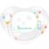 Badabulle Glow in the Dark Physiological Pacifiers Star 12-36m 2-pack