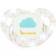 Badabulle Glow in the Dark Physiological Pacifiers Star 12-36m 2-pack