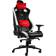 Noblechairs EPIC Cuir véritable Noir/Blanc/Rouge/Cuir/4D