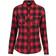 Urban Classics Turnup Checked Flanell Shirt - Blk/Red