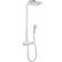 Hansgrohe Raindance E Showerpipe 360 1jet (27286400) Krom, Hvid