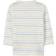 Name It Baby Printed Striped Long Sleeved T-shirt - White/Snow White (13161031)