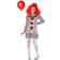 Smiffys Vintage Clown Lady Costume