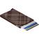 Secrid Card Protector - Laser Tartan Brown