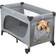BabyTrold Travel Cot with Opening Grey