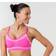 Nike Flyknit Indy Medium Support Sports Bra - Laser Fuchsia/Vast Grey