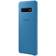 Samsung Coque Silicone ultra fine pour Galaxy S10 Bleu