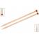 Knitpro Basix Birch Single Pointed Needles 25cm 4.50mm