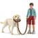 Schleich Paseo con Labrador Retriever