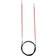 Knitpro Zing Fixed Circular Needles 80cm 2mm