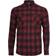 Urban Classics Checked Flanell Overhemd - Black/Burgundy