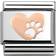 Nomination Composable Classic Link Heart with Paw Charm - Silver/Rose Gold