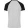 Urban Classics Raglan Contrast T-Shirt - Grey/Black