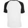 Urban Classics Raglan Contrast T-Shirt - White/Black