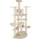 tectake Arbre À Chat Griffoir Escalade 204 cm - Beige