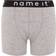 Name It Boxer Shorts 2-pack - Grey/Grey Melange (13163615)