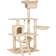 tectake Albero Tiragraffi Stokeley - Beige