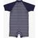 Polarn O. Pyret Striped UV Suit Baby - Dark Navy Blue (60403312)