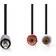 Nedis 3.5mm-2RCA M-F 0.5m