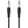Nedis 6.3mm-6.3mm 2m