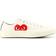 Converse x Comme des Garçons PLAY Chuck 70 Low Top - Milk/White/High Risk Red