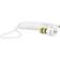 Mobilis 001234 Cable Antirrobo Blanco 18 m