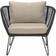 Bloomingville Chaise Longue Mundo 87 x 72 x 74 cm Fauteuil 72cm