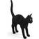 Seletti Jobby The Cat - Black Bordlampe 46cm