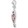 Thomas Sabo Charm Club Koifisk Charm Pendant - Silver/Multicolour