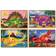 Melissa & Doug Dinosaurs 4 in 1 48 Bitar