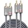 Lindy Cromo Line 2RCA-2RCA 5m