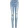 Name It Teen Cropped Skinny Fit Jeans - Blue/Light Blue Denim (13160796)