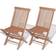 vidaXL 41993 2-pack Garden Dining Chair