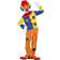 Widmann Déguisement clown coloré 11/14 ans